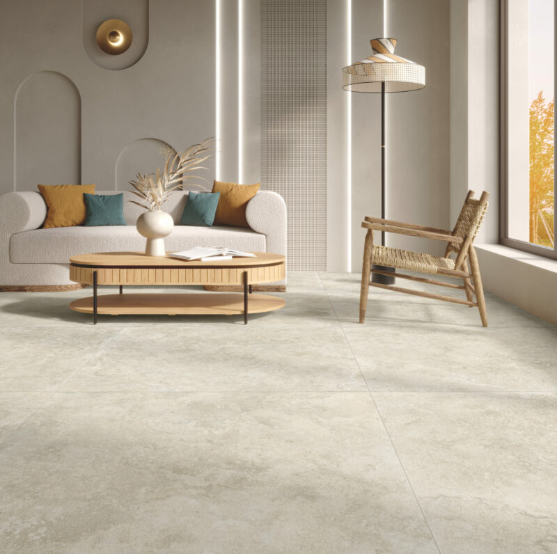 Ivory Travertine Rectified Porcelain 1200x600x10 ONLY £29 +vat Rectified, prime selection